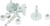 WOODYS Grand Master Silver Studs 1.325" 500/Pk GMP-1325-500