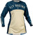 FLY RACING Women'S Lite Jersey Navy/Ivory Md 377-622M
