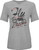FLY RACING Fly Women'S Vintage Tee Grey Lg 356-4032L