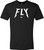 FLY RACING Fly Master Tee Black 2X 354-03202X