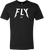 FLY RACING Fly Master Tee Black Md 354-0320M