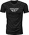 FLY RACING Fly F-Wing Tee Black Sm 352-0610S