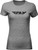 FLY RACING Women'S Fly Corporate Tee Dark Grey Heather Md 356-0363M