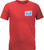 FLY RACING Youth Fly Graffiti Tee Red Ym 354-0415YM