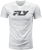 FLY RACING Fly Fast Tee White Md 354-0401M