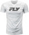 FLY RACING Fly Fast Tee White Md 354-0401M