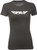 FLY RACING Women'S Fly Corporate Tee Black Sm 356-0370S