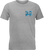 FLY RACING Youth Fly Punk Tee Grey Ym 354-0418YM