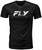 FLY RACING Fly Worldwide Tee Black Sm 354-0406S