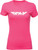 FLY RACING Women'S Fly Corporate Tee Raspberry Xl 356-0378X