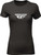 FLY RACING Women'S Fly F-Wing Tee Black 2X 356-04802X