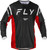 FLY RACING Kinetic Mesh Center Jersey Black/White/Red Lg 379-316L