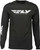 FLY RACING Fly Corporate Long Sleeve Tee Black Xl 352-4140X