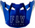 FLY RACING Formula Cc Centrum Visor Metallic Blue/Light Grey Yl/Sm 73-47132S