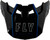 FLY RACING Formula Carbon Tracer Visor Blue/Black Md/Lg 73-47120M