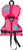 FLY RACING Infant Flotation Vest Neon Pink/Teal 221-30313