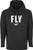 FLY RACING Fly Weekender Pullover Hoodie Black/White 2X 354-00102X