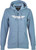 FLY RACING Women'S Fly Corporate Zip Up Light Blue Xl 358-0063X