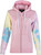 FLY RACING Women'S Fly Tie-Dye Zip Up Hoodie Pink/Yellow/Blue 2X 358-00712X