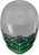 SCORPION EXO Covert Face Mask Samurai Glow In The Dark Green 52-546-23