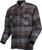 SCORPION EXO Covert Moto Flannel Black/Brown/Grey Md 13603-4