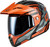GMAX Md-74 Striker Modular Helmet W Smk Shield Blk/Gry/Or Mtlc 2X M17411258