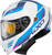 SCORPION EXO Exo-Gt930 Cold Weather Helmet Modulus Wht/Blu Md (Dual Pane) 93-1024-SD