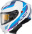 SCORPION EXO Exo-Gt930 Cold Weather Helmet Modulus Wht/Blu Md (Electric) 93-1024-EC