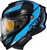 SCORPION EXO Exo-Gt930 Cold Weather Helmet Modulus Blk/Blu Sm (Electric) 93-1053-EC