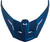 GMAX Md-74 Visor W/Screws Spectre Matte Blue/Green G074159