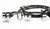 HARDDRIVE Hbar Switch Kit Chr/Blk Lettrs Xl 07-13 Fx 07-11 Softail 370199
