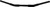 HARDDRIVE 1.25" Fat Drag- Bar Black 31-0182MBS
