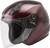 GMAX Of-17 Open-Face Helmet Wine Red Md G317105N