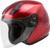 GMAX Of-17 Open-Face Helmet Candy Red 2X G317098N