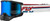 FLY RACING Focus Snow Goggle Red/Whte W/Smoke/Dark Blue Lens 37-50089