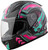 GMAX Gm-49Y Charge Helmet Black/Pink/Aqua Ys G14911400