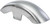 HARDDRIVE St Slim Front Fender Steel W/O Rivets 090368