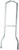 HARDDRIVE Tall Sissy Bar Chrome Xl 94-03 Fxd/L 96-01 Fxdx 99 086101