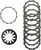 HARDDRIVE Aramid Clutch Friction Set With Hd Diaphram Spring HDC7013