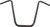 HARDDRIVE 1" Narrow Ape Hanger 16" Black Cable 096494