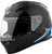 GMAX Ff-49 Syth Helmet Black/Blue Lg F1498136