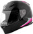 GMAX Ff-49 Syth Helmet Black/Pink Md F1498405