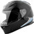 GMAX Ff-49 Syth Helmet Black/Silver Blue Xl F1498437