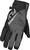FLY RACING Title Long Gloves Grey/Black Md 371-0616M