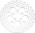 HARDDRIVE Brake Rotor Rear 11.5" Ss Polished 2.22Id 144603