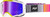 FLY RACING Zone Elite Goggle Pnk/Yel/Pur W/ Iridescent Red Mir/Smk Lens 37-5517