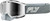 FLY RACING Zone Elite Sn Goggle Grey/Whte W/Blk Mirror Plrzd Smoke Lens 37-4111