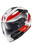 SCORPION EXO Ryzer Full-Face Helmet Edge Red Md RYZ-1014