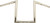 HARDDRIVE H-Bar Z-Bar 1 1/4" Cable 12" Rise Chrome 21-356