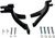 HARDDRIVE Floorboard To Peg Conv Kit Black M8 Softails 056116